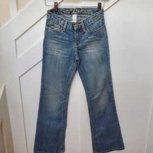 Slim Boot Cut Light Washed Jeans